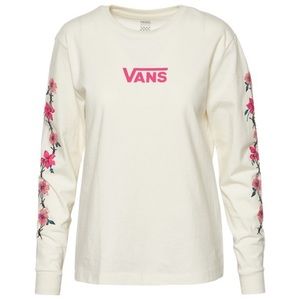 nwt VANS BARBEESHA l/s tee . size XS